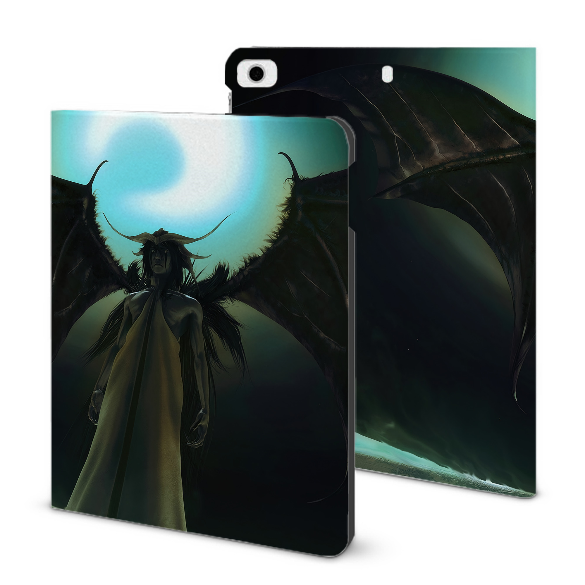 （画像用） ブリーチ BLEACH IPad ケース ブック型 PUレザー TPU 耐衝撃 軽量 薄型 ペン収納なし 全面保護 IPad 各モデル対応
